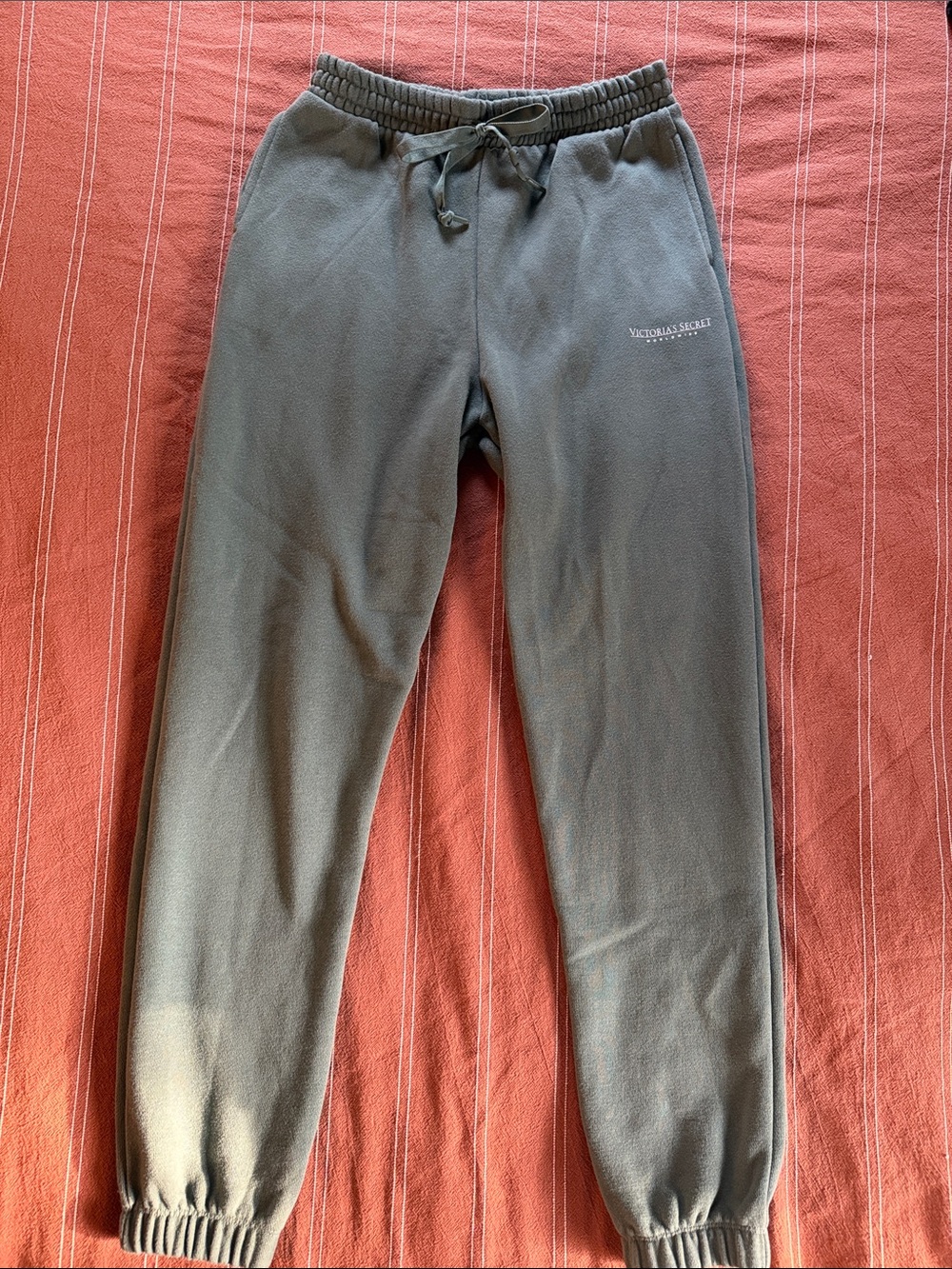 Victoria's Secret Olive Green Track Joggers